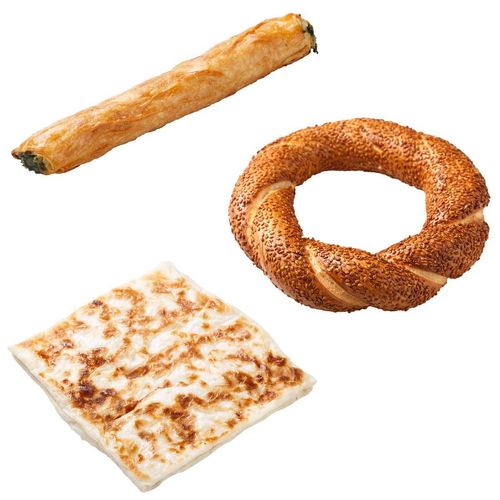 Mischkarton Gözleme, Börekstange, Sesamring