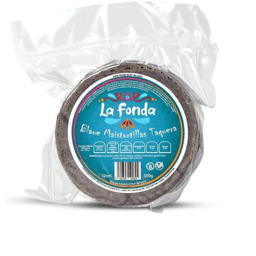 Blaue Maistortillas, Ø 12 cm, 500 g