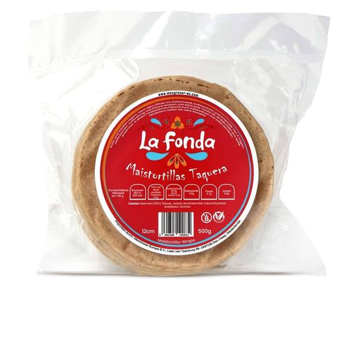 Gelbe Maistortillas "Taquera", Ø 12 cm 500 g
