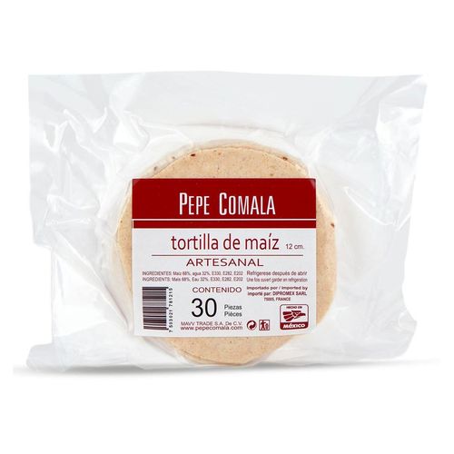 Weiße Maistortillas, Ø 12 cm, 500 g