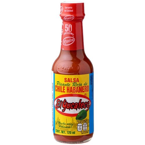 Rote Salsa "Habanero El Yucateco", 120 ml