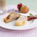Dessert-Apfelstrudel, portioniert