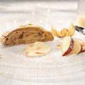 Dessert-Apfelstrudel, portioniert