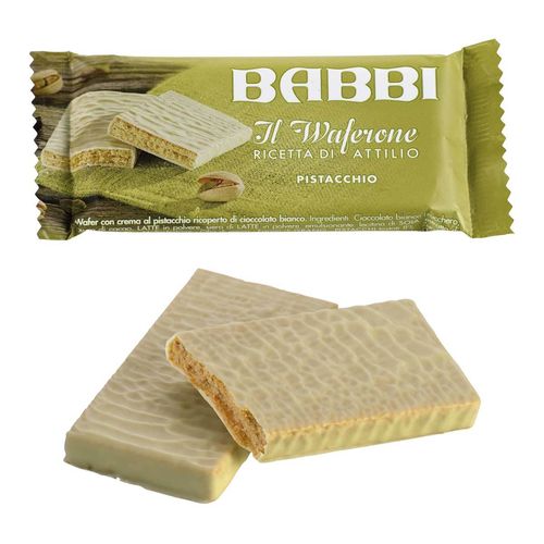 Babbi Waferone Pistacchio Thekendisplay