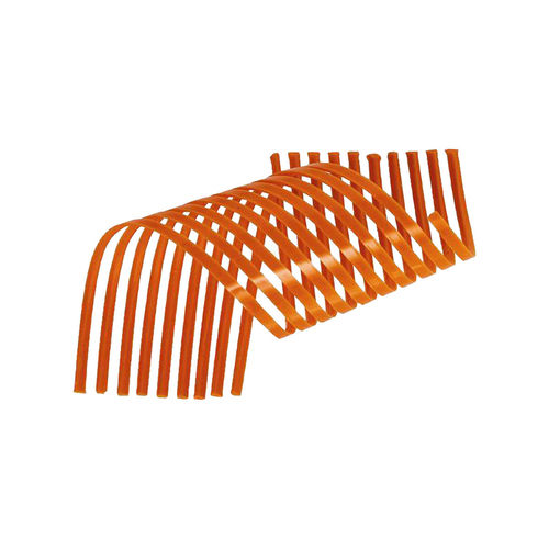 Schokodekor "Spirelli", orange