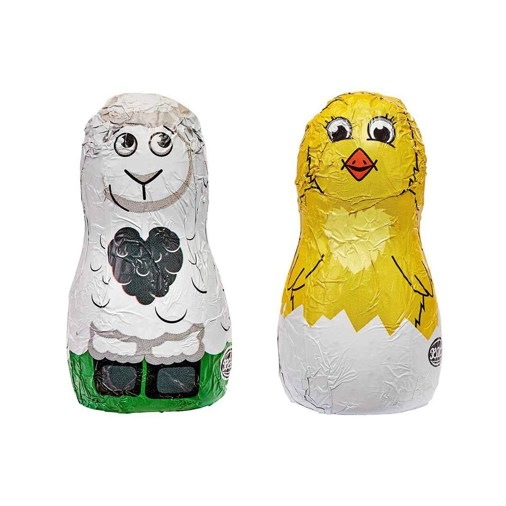 Schaf & Küken in Alufolie, 15 g