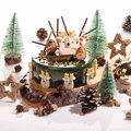 Zuckerstangen, weiße Schokolade