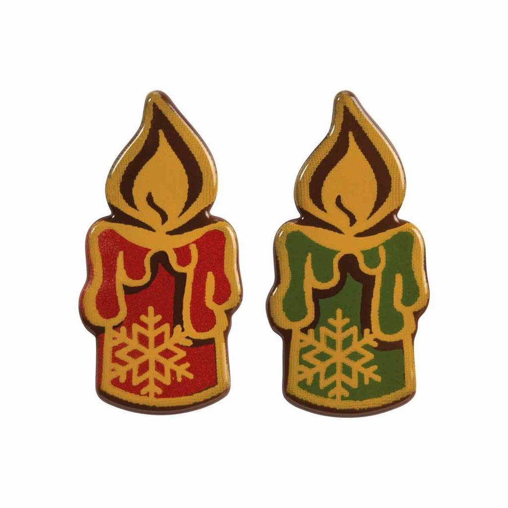 Schoko-Dekor &amp;quot;Weihnachts-Kerze&amp;quot; online kaufen | EDNA.de