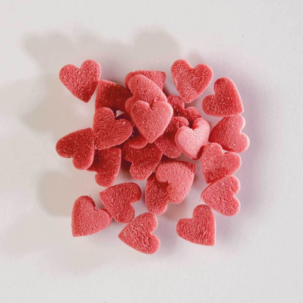 Streudekor Zuckerherzen rot, 1,5 kg online kaufen | EDNA.de