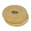 FF-Bayerischer Giga-Bagel mit Sesam, geschnitten