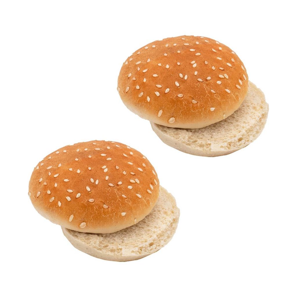 Mini Hamburger-Brötchen mit Sesam