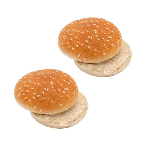 Mini Hamburger-Brötchen mit Sesam