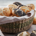 Mini-Kaiserbrötchen-Kiste, 4-fach sortiert