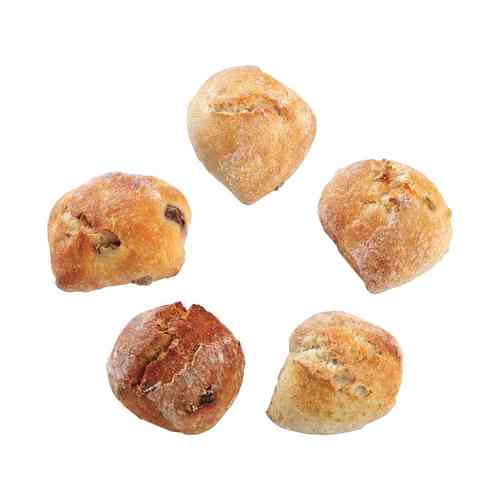 Surtido panecillos estilo mediterráneo, 5 tipos