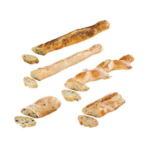 Assortiment de pains spéciaux, 5-fach sortiert