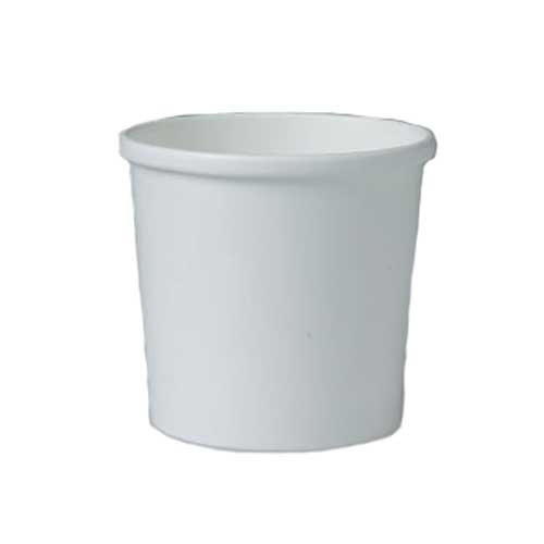 Pappbecher, weiß, 473 ml