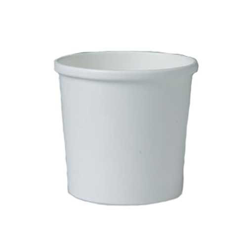 Pappbecher, weiß, 473 ml