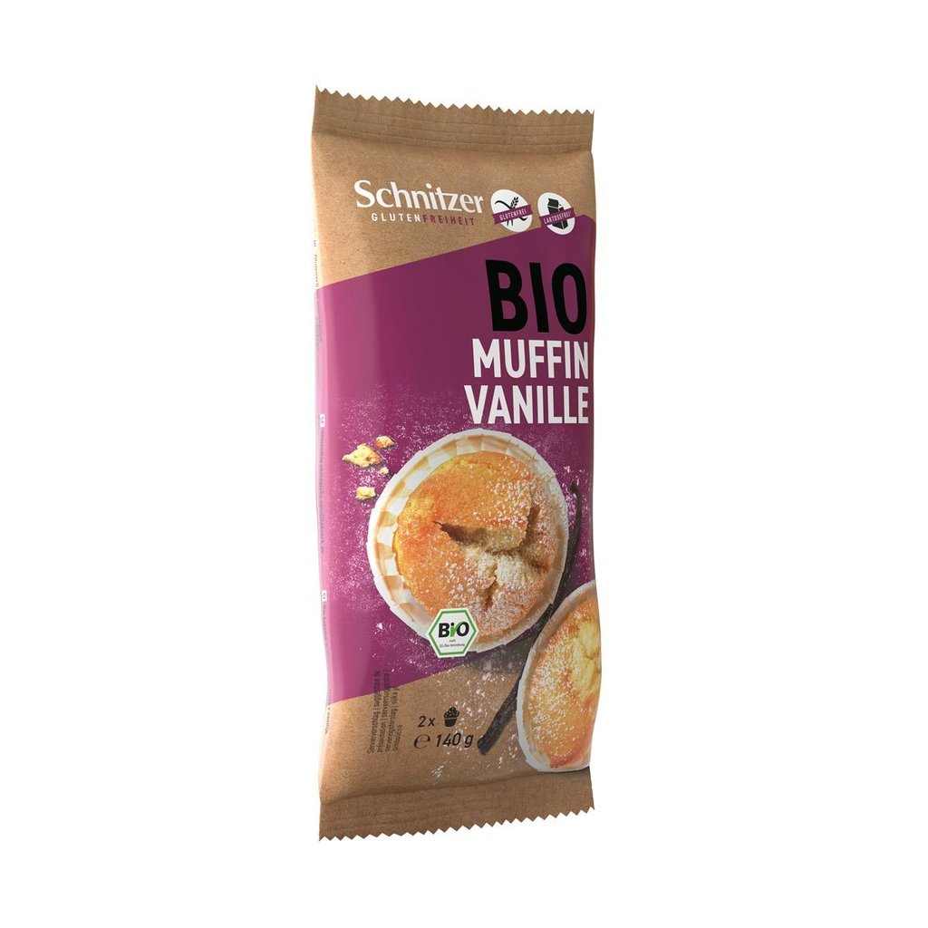 Schnitzer Bio Muffin "Vanille", glutenfrei