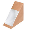 Karton Sandwich Box mit PLA-Fenster