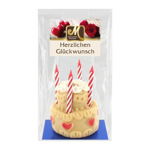 Glückwunschtorte, einzeln verpackt