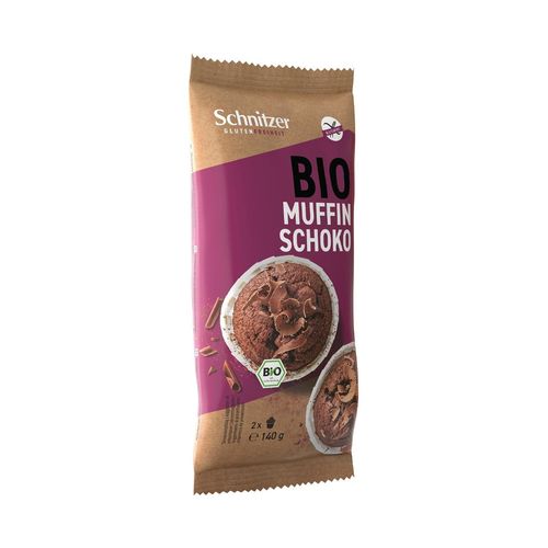 Schnitzer Bio Muffin "Schoko", glutenfrei