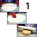 Ausrollfondant, pastellblau