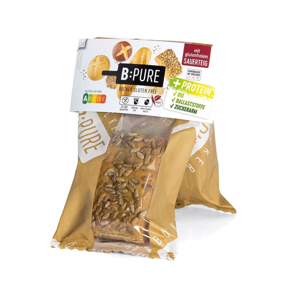 B:PURE Bio Proteinbrötchen, glutenfrei