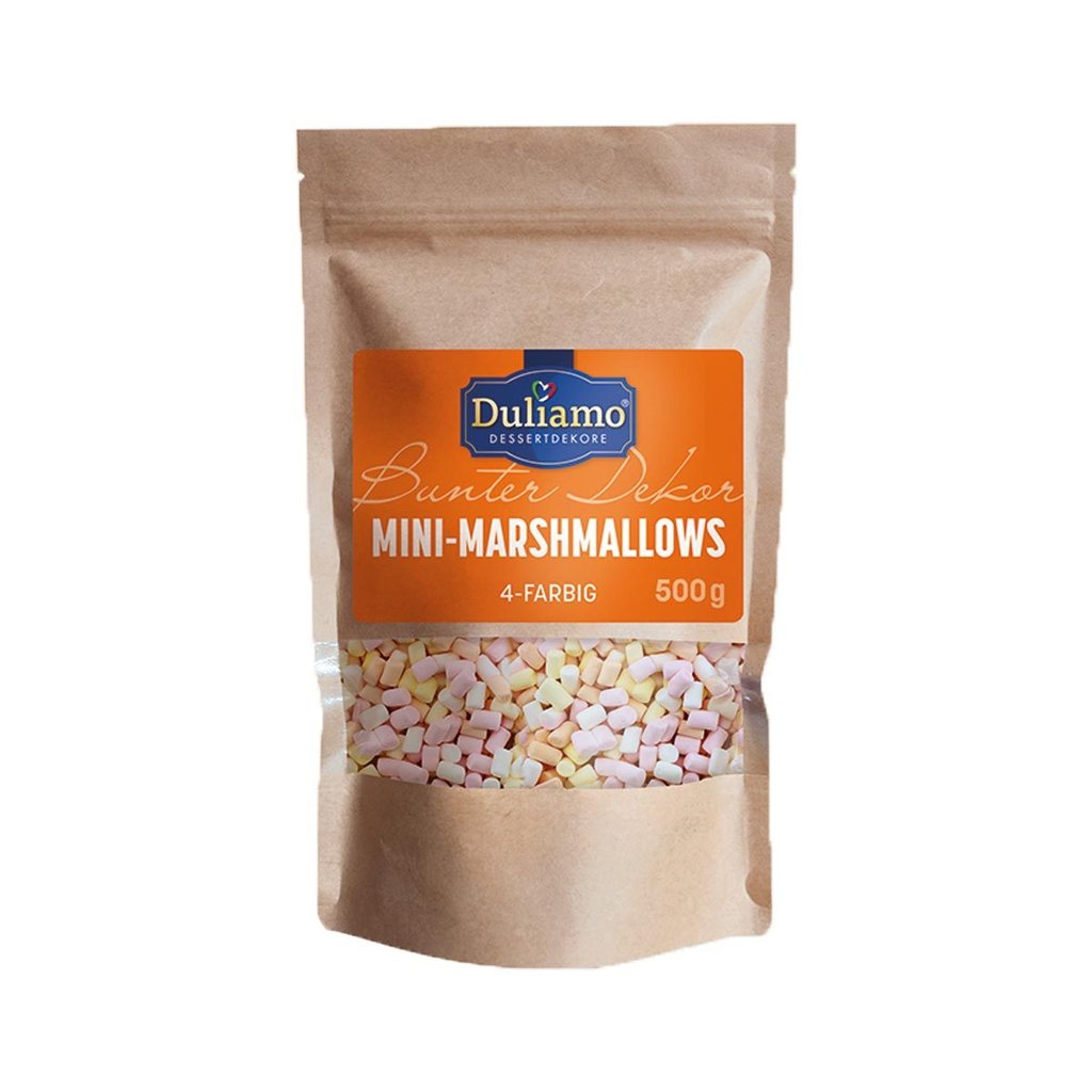 Duliamo Mini Marshmallows "vierfarbig"