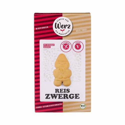 Werz Bio Reis Zwerge Vollkornkekse, glutenfrei