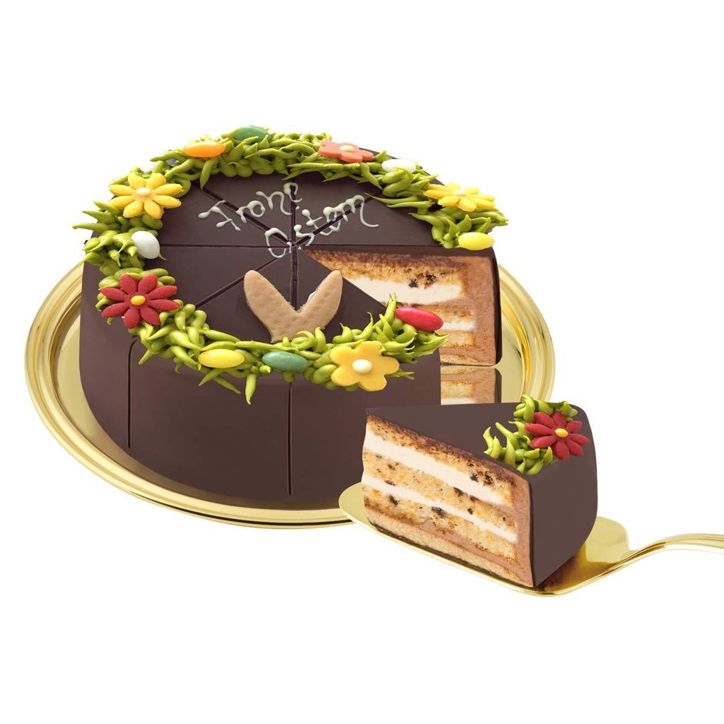 Eierlikör-Desserttorte "Frohe Ostern"