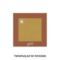 Schokoaufleger, Ø 3 cm, VM, Logo gold, 504 St.