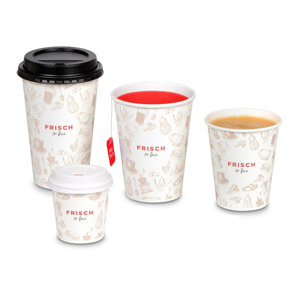 Coffee-to-go-Becher "FRISCH & fein", 300 ml