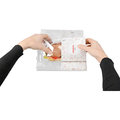 Snack-Bag "FRISCH & fein", 15 x 6,5 x 13 cm