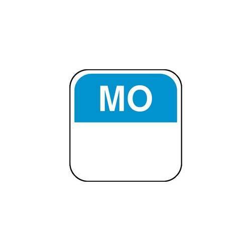 Tagesetiketten "MO"