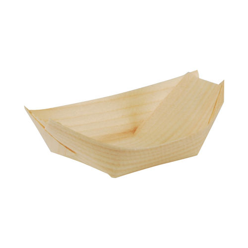 Holz-Schiffchen, 11 x 6,5 cm