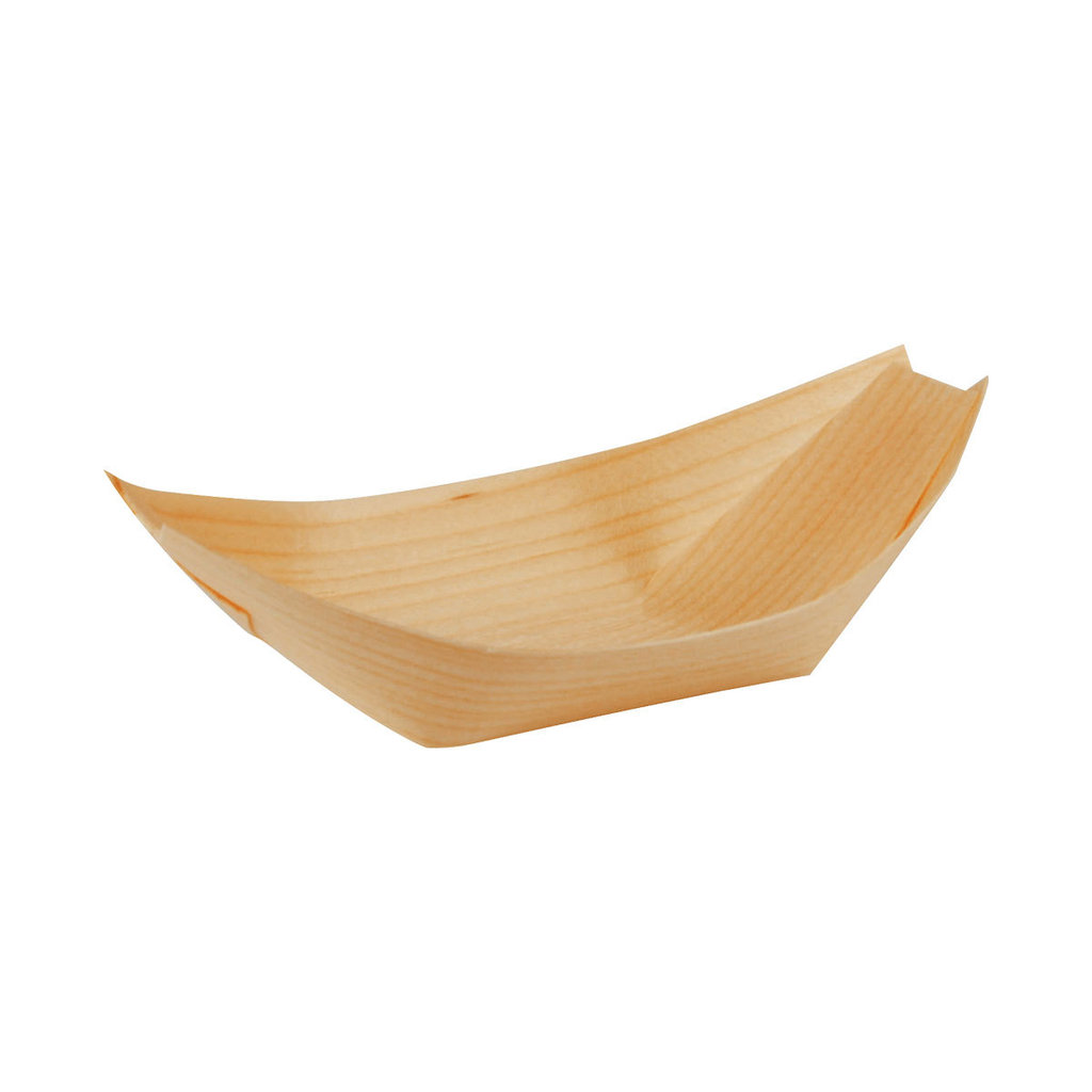 Holz-Schiffchen, 16,5 x 8,5 cm