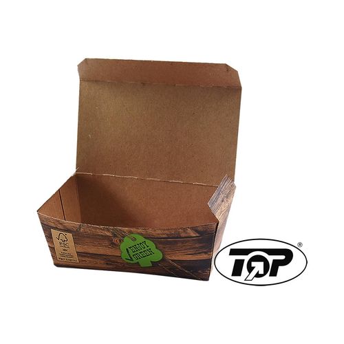 Snack-Box "Enjoy Green", 12,4 x 6,5 x 5 cm