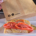 Ovenbag, braun, 17 x 4 x 16 cm