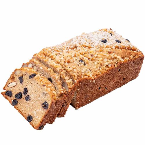 Lower Carb Brot mit Kokos & Blaubeeren