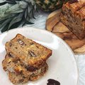 Bananenbrot mit Ananas