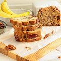 Dinkel-Vollkorn-Bananenbrot Pekannüsse/Cranberries