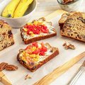 Dinkel-Vollkorn-Bananenbrot Pekannüsse/Cranberries