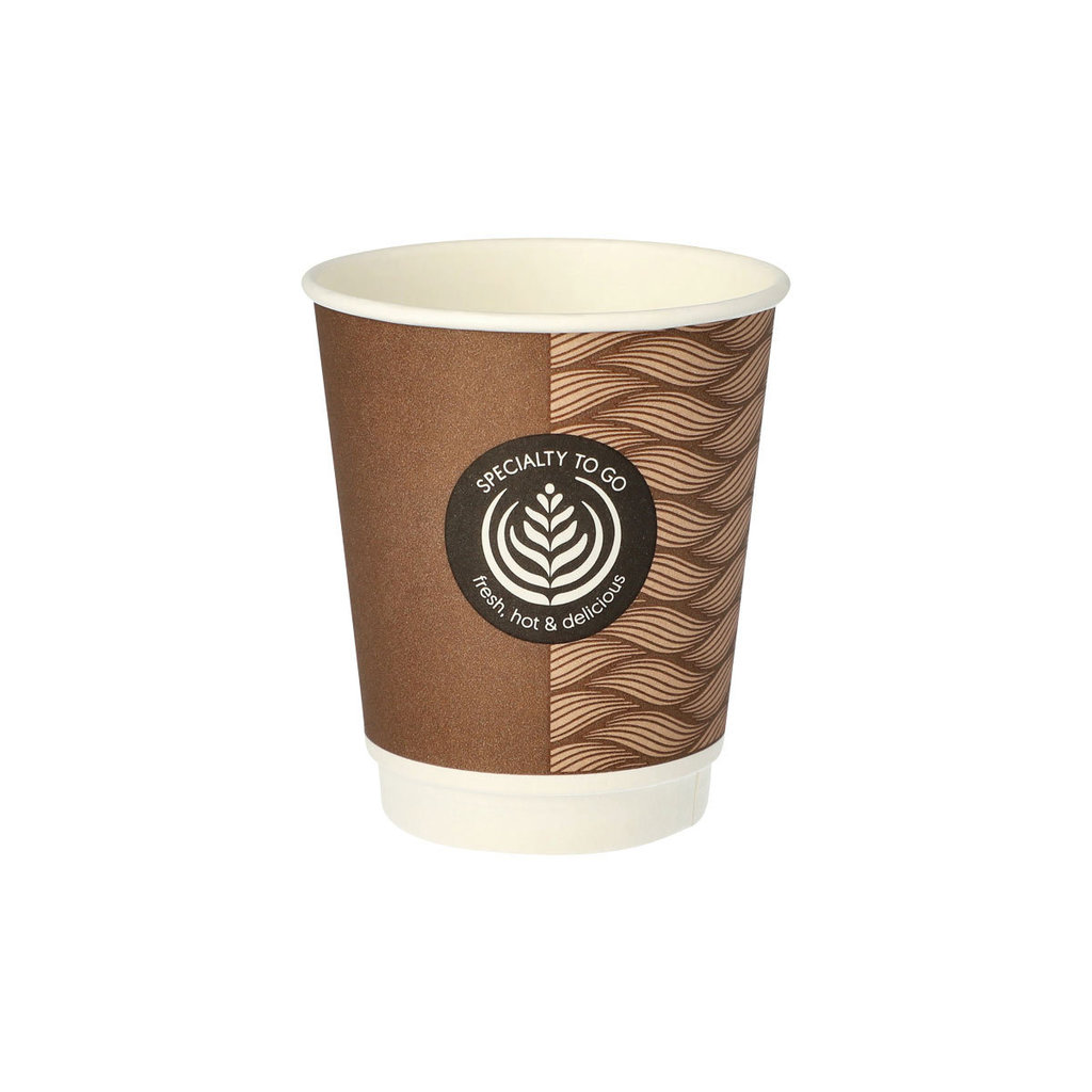 Kaffeebecher "fresh, hot & delicious", 200 ml