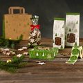 OPP-Blockbodenbeutel "Waldweihnacht", 8×4×24 cm