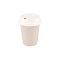 Mehrweg Riffelbecher 200 ml, braun