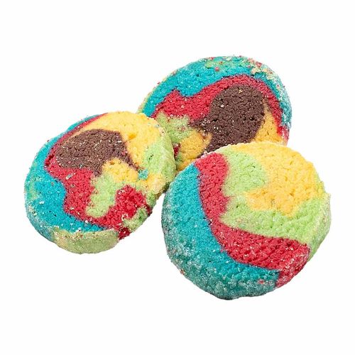 Rainbow-Cookies im Kuppelbecher, 200 g