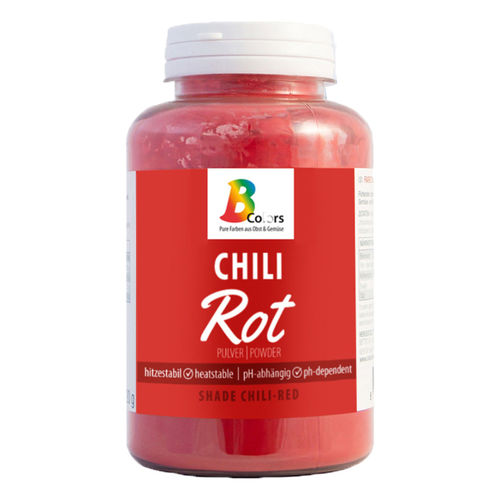 Pulverfarbe Chili Rot, 120 g