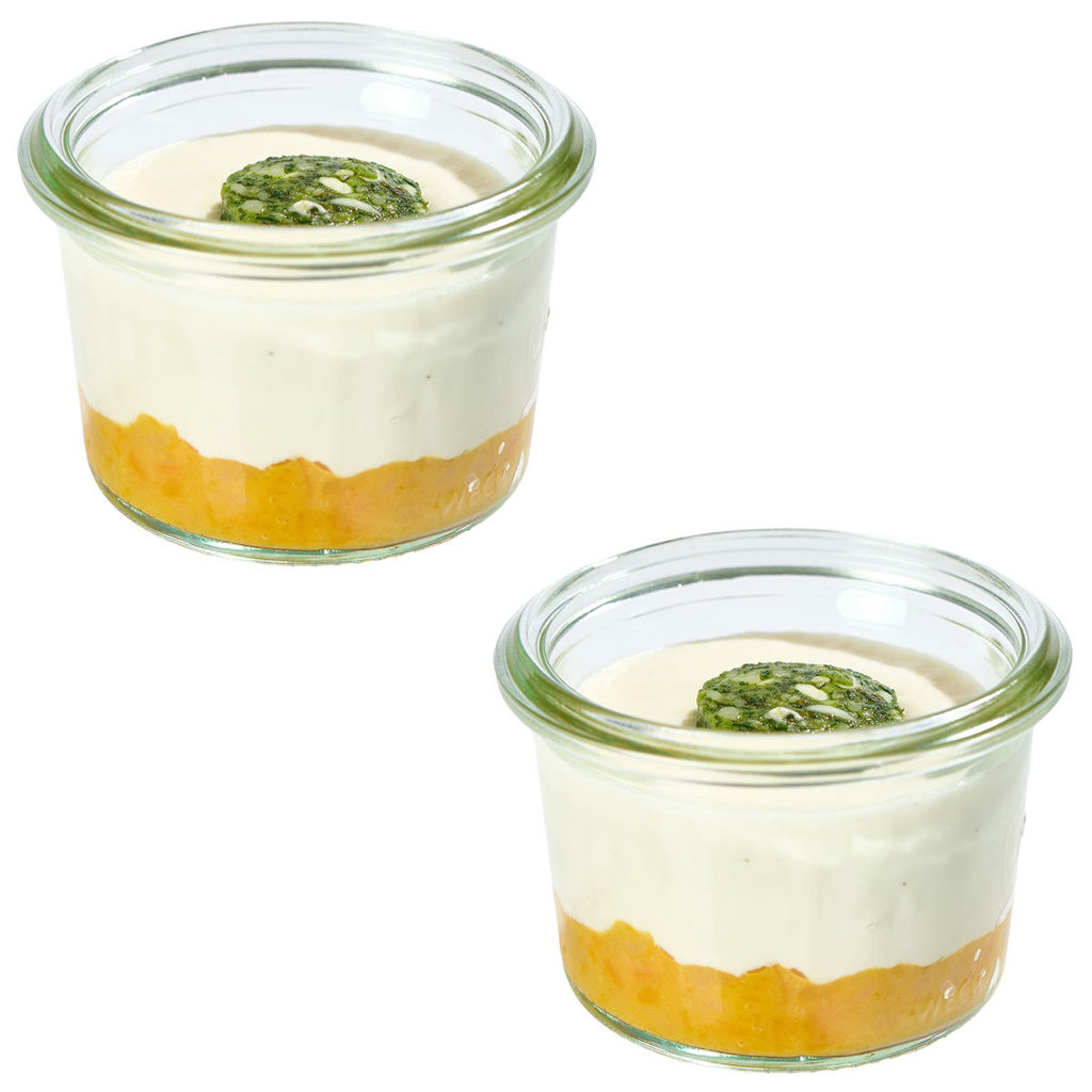Weckglas® Ziegenkäse Panna Cotta
