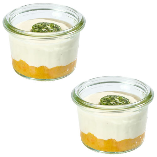 Weckglas® Ziegenkäse Panna Cotta