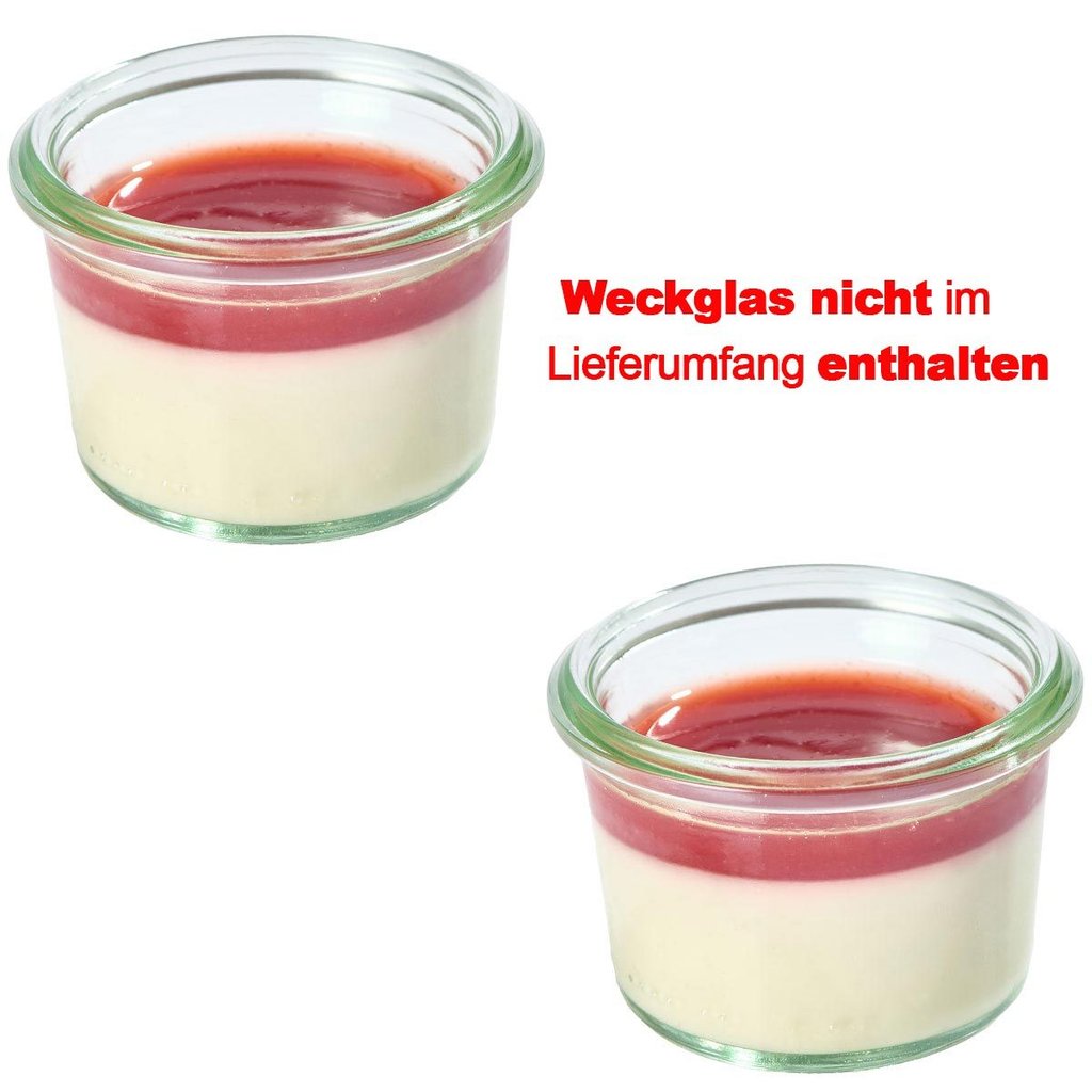 Refill Weckglas® Vanille Panna Cotta